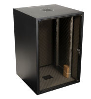 Logo Armoire rseau office 18u, 600x600 mm, ral7035,  isolation acoustique off-1866gr.v1rw-ak