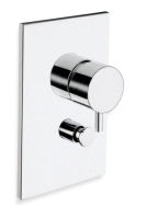 Logo Faade mitigeur 2 sorties abs triverde - tv61951 chrom