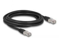 Logo Cordon rj45 cat 6a outdoor lszh s/ftp 3m noir c6ao0300
