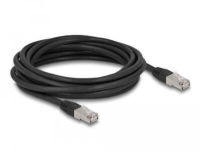 Logo Cordon rj45 cat 6a outdoor lszh s/ftp 5m noir c6ao0500
