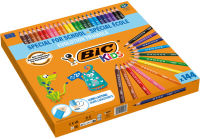 Logo Bic kids crayon de couleur triangulaire evolution triangle, 5103341