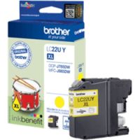 Logo Cartouche d'encre lc22u y jaune 1200 pages brolc22uy