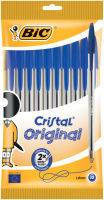 Logo Stylos bille bic bleu - lot de 10
