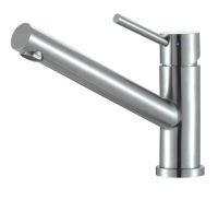 Logo Mitigeur de cuisine luisina, bec pivotant inox massif rc302055