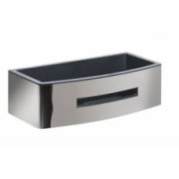 Logo Porte-objets amovible  fixer coloris chrom et noir 77184300