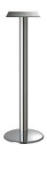 Logo Pied central en acier chrom h 1100 mm zd pre801 015