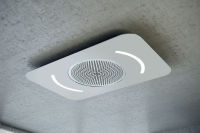 Logo Hotte plafond luisiair ravenna 100 cm coloris inox et blanc h950100006