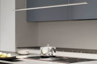 Logo Suspension led rectangulaire coloris aluminium ze0028005