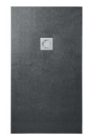 Logo Receveur de douche soul 1600 x 900 mm coloris anthracite pd043