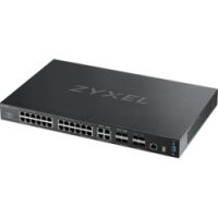 Logo 24 ports gbps rj45 - 4 ports 10 gbps sfp+ - 4 ports gbps combo (rj45/sfp) - stackable (jusqu' 4 units) zy-xgs460032