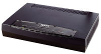 Logo Routeur+modem adsl2 + sw 4p + firew  firewall & vpn / prestige 661h-61 zy-p661h