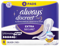 Logo Always discreet serviette pour fuites urinaires nuit 6430838