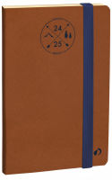 Logo Quo vadis agenda horizontal 15 sd, 2024/2025, noisette 57000914