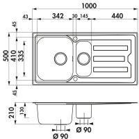 Logo Luisina nuance inox ministructure - ev5711 ims