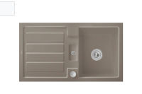 Logo Evier  encastrer villeroy & boch 1 bac, 1 gouttoir coloris snow white ev3305 02 kg