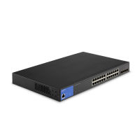 Logo Linksys 24port managed poe+ ge switch 4 10g sfp+ 410w taa 4158211