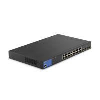 Logo Linksys 24port managed poe+ ge switch 4 1g sfp 250w taa 4158212