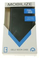 Logo Mobilize etui portefeuille pour samsung galaxy s10, noir 24817