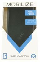 Logo Classic etui portefeuille pour motorola moto e5 plus , noir 24308