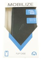 Logo Mobilize etui vertical pour motorola moto g6 , noir 24309