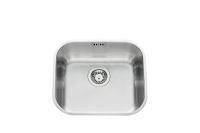 Logo Cuve sous-plan rectangulaire luisina 1 baccoloris inox lisse, vidage
