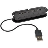Logo Hub ultra-mini usb 2.0  4 ports (usb a) passif u222-004