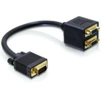 Logo Adaptateur doubleur vga m�le / 2 vga femelle 12012