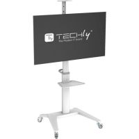 Logo Ultra-moderner tv-wagen aus aluminium, wei,fr fernseher von 37