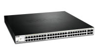 Logo D-link 52-port layer2 smart managed 48x poe gigabit switch dlink green 3.0 48x 10/100/1000mbit/s tp rj-45 poe ports 802.3at 4581