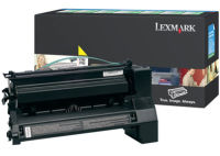 Logo Lexmark c782, x782e cartouche de toner jaune haute capacit - 15.000 pages pack de 1 retour programme c782x1yg