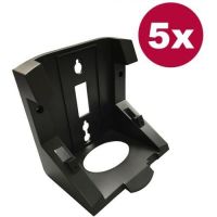 Logo New vvx wallmount bracket kit. for use with vvx 3xx/4xx/500/600 phone - pack de 5 pices a123477