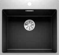 Logo Evier blanco subline - silgranit noir - 526000