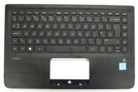 Logo Top cover & clavier officiel (belgique) - hp - 810914-a41