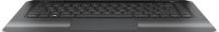 Logo Top cover & clavier officiel (belgique) - hp - 856186-a41