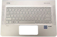 Logo Top cover & clavier officiel (belgique) - hp - 829305-a41