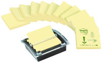 Logo Post-it distributeur z-notes recycling, noir/transparent 9082914