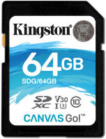 Logo Carte sdxc canvas go 64 gb ki-0048
