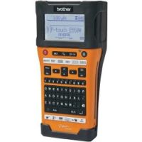 Logo Etiqueteuse ptouch portable pte550wvp + 4 rubans bropte550wsp