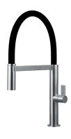 Logo Luisina - mitigeur de cuisine luisina, bec pivotant chrom� avec douchette mobile monojet rc311d055