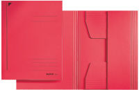 Logo Leitz chemise-trieur, format a5, carton, 320 g/m2, rouge 80392525