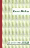 Logo Exacompta manifold 'carnet d'ordres', 210 x 135 mm, tripli 8701885
