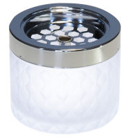 Logo Aps cendrier, diamtre : 95 mm, blanc 6450458