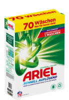 Logo Ariel lessive en poudre universal+, 4,2 kg - 70 lavages 6430916