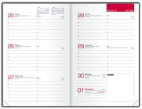 Logo Oxford agenda semainier voyage, 100 x 150 mm, 2025, assorti 74000330