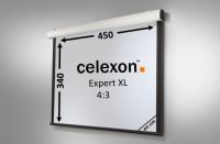 Logo cran de projection motoris celexon expert xl 450 x 340 cm 1090219