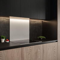 Logo Fond de hotte glassy 900 x 700 mm coloris blanc alpin zc0103006