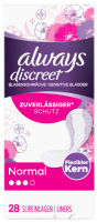 Logo Always discreet protge-slip pour fuites urinaires 6430540