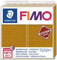 Logo Fimo effect leather pte  modeler, 57 g, rouille 57890497