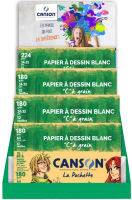Logo Canson papier dessin 'dessin', prsentoir de 40 pochettes 5299296