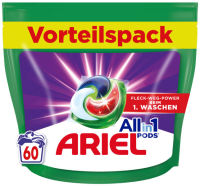 Logo Ariel lessive en capsules all-in-1 color+, 76 lavages 6430943